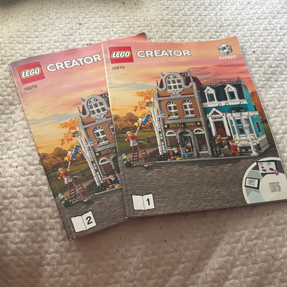 LEGO Creator Expert Instruction Booklets